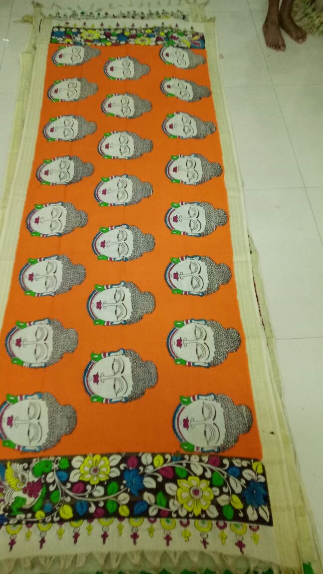 Handmade Budha Kalakari Painting