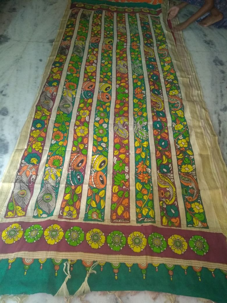 KALAMKARI – JAYANTH KALAMKARI DESIGNS Duppata