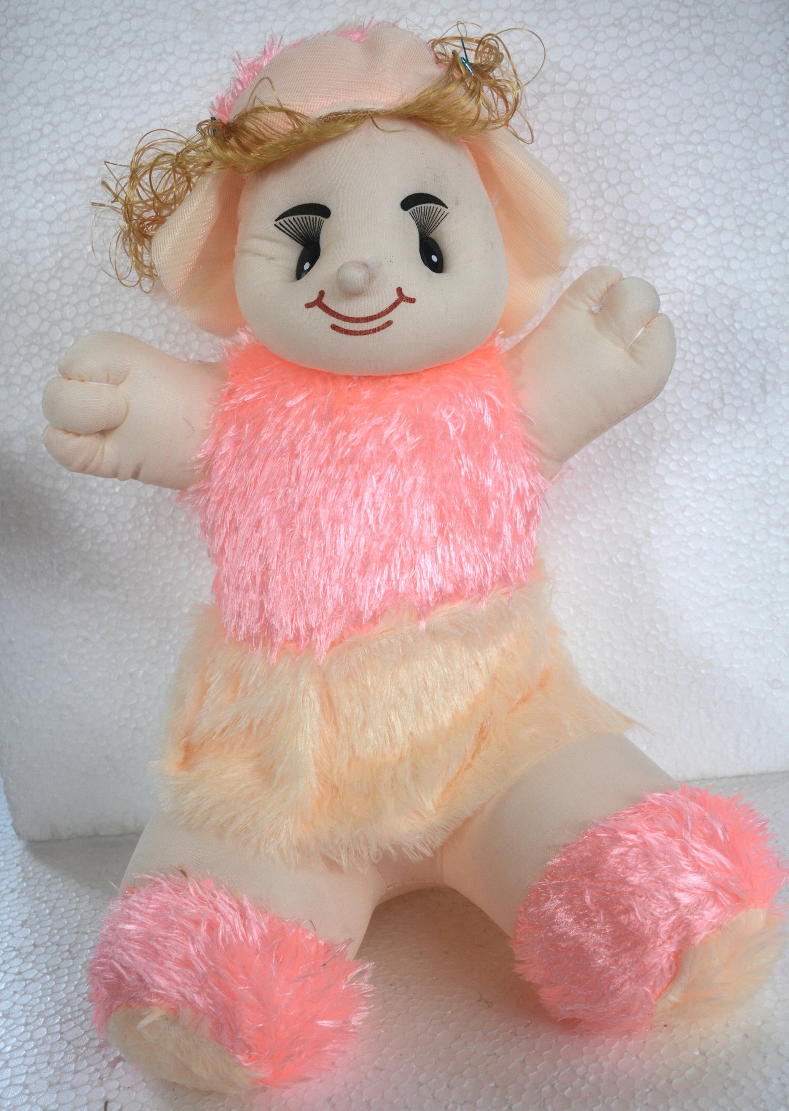 Pink Handmade Baby Doll