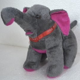 Grey Elephant Soft Toy