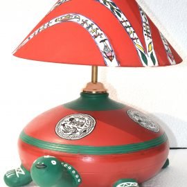Electric Clay Lamp