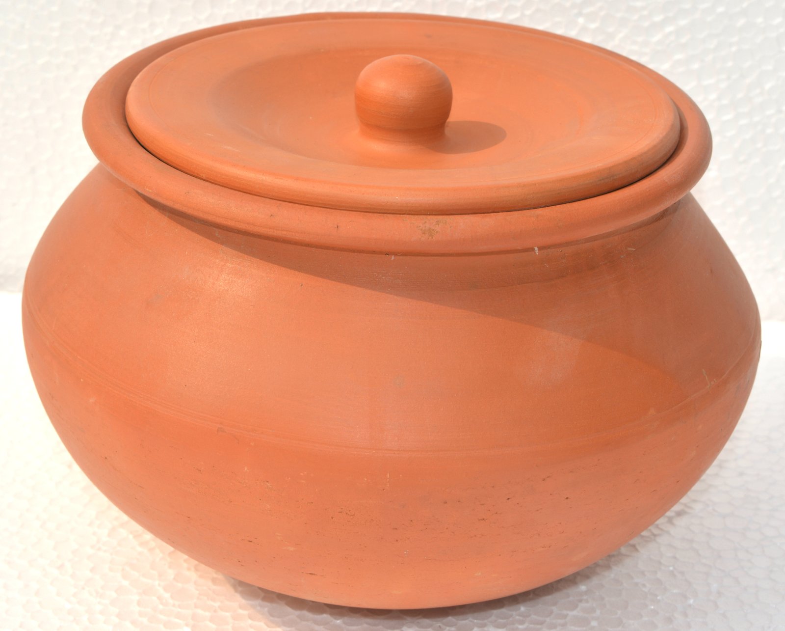 Brown Handmade Clay Pot