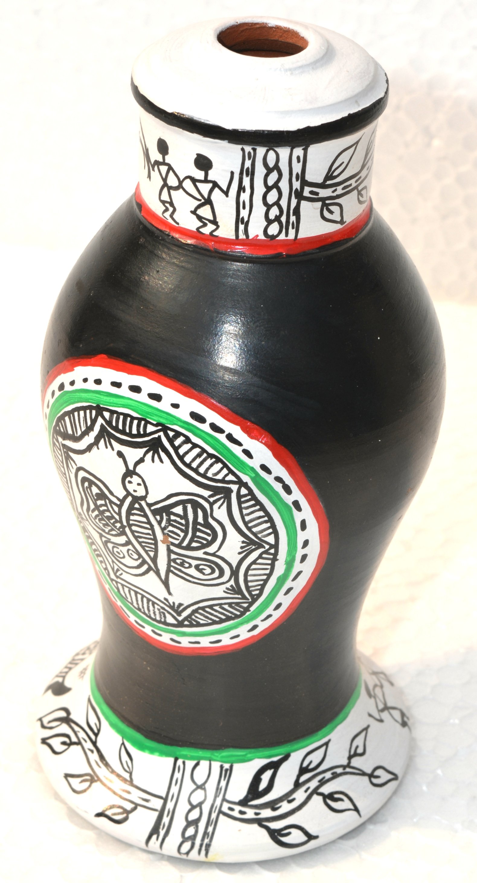 Handmade Black Vase