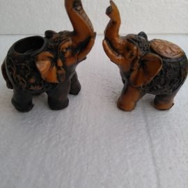 fiber arts Elephant statue