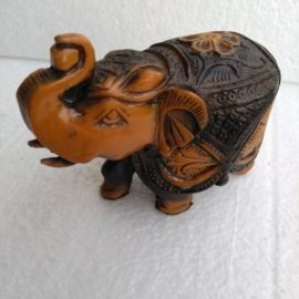 fiber arts Elephant statue