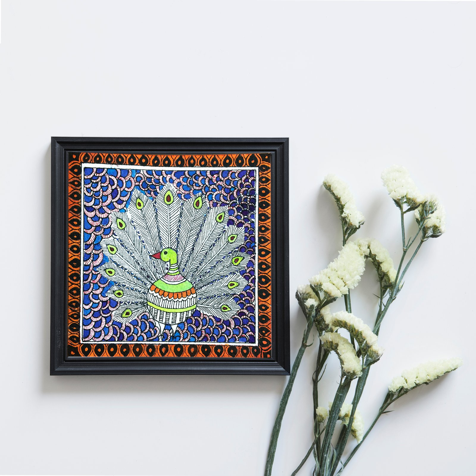 Madhubani Peacock