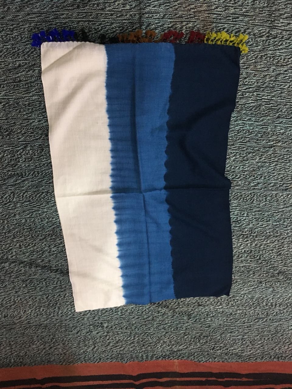 Embroidery Work Handwooven Stole/Dupatta