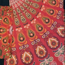 kalamkari print bedsheet